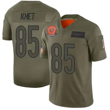 Cole Kmet Men's Limited Camo Chicago Bears 2019 Salute to Service Jersey