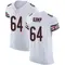 Jaren Kump Men's Elite White Chicago Bears Vapor Untouchable Jersey