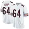 Jaren Kump Men's Game White Chicago Bears Jersey