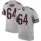 Jaren Kump Men's Legend Chicago Bears Inverted Silver Jersey