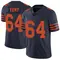 Jaren Kump Men's Limited Navy Blue Chicago Bears Alternate Vapor Untouchable Jersey