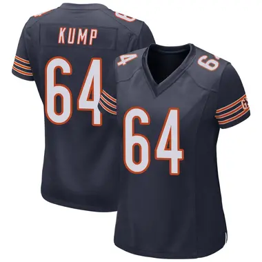 Jaren Kump Women's Game Navy Chicago Bears Team Color Jersey