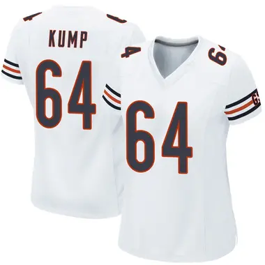 Jaren Kump Women's Game White Chicago Bears Jersey