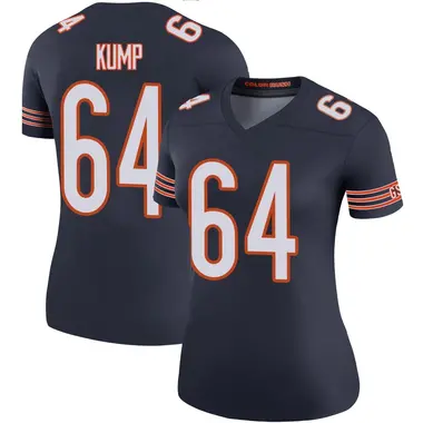 Jaren Kump Women's Legend Navy Chicago Bears Color Rush Jersey