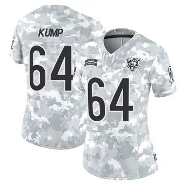 Jaren Kump Women's Limited Arctic Camo Chicago Bears 2024 Salute to Service Jersey