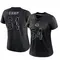 Jaren Kump Women's Limited Black Chicago Bears Reflective Jersey