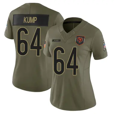 Jaren Kump Women's Limited Olive Chicago Bears 2025 Salute to Service Jersey