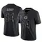 Jaren Kump Youth Limited Black Chicago Bears Reflective Jersey