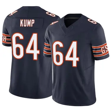 Jaren Kump Youth Limited Navy Chicago Bears Vapor F.U.S.E. Jersey