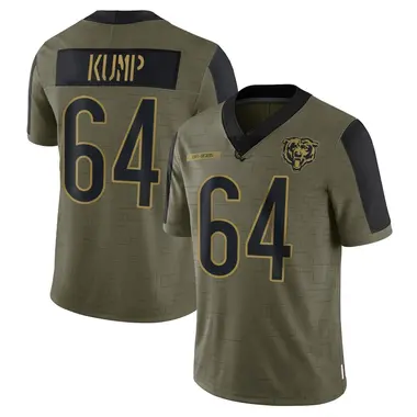 Jaren Kump Youth Limited Olive Chicago Bears 2021 Salute To Service Jersey