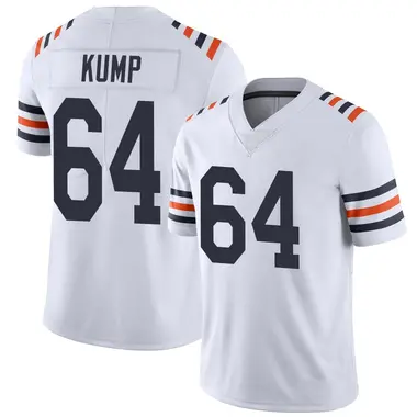 Jaren Kump Youth Limited White Chicago Bears Alternate Classic Vapor Jersey