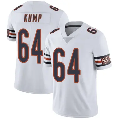 Jaren Kump Youth Limited White Chicago Bears Vapor Untouchable Jersey