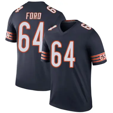 Jonathan Ford Men's Legend Navy Chicago Bears Color Rush Jersey