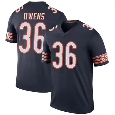 Jonathan Owens Men's Legend Navy Chicago Bears Color Rush Jersey