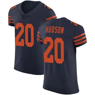 Kyron Hudson Men's Elite Navy Blue Chicago Bears Alternate Vapor Untouchable Jersey