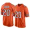 Kyron Hudson Men's Game Orange Chicago Bears Alternate Jersey