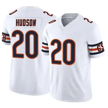 Kyron Hudson Men's Limited White Chicago Bears Vapor F.U.S.E. Jersey