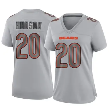 Kyron Hudson Women's Game Gray Chicago Bears Atmosphere Fashion Jersey