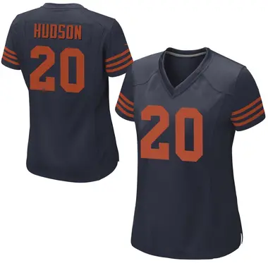 Kyron Hudson Women's Game Navy Blue Chicago Bears Alternate Jersey