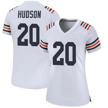 Kyron Hudson Women's Game White Chicago Bears Alternate Classic Jersey