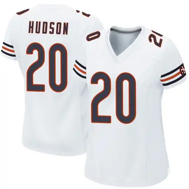 Kyron Hudson Women's Game White Chicago Bears Jersey