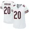 Kyron Hudson Women's Game White Chicago Bears Jersey