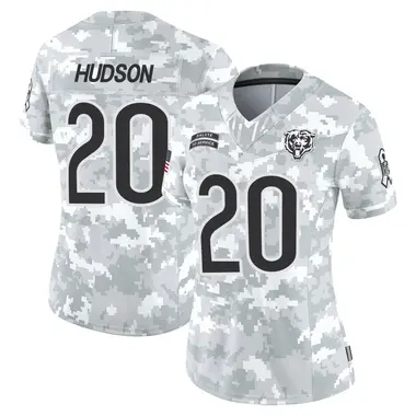 Kyron Hudson Women's Limited Arctic Camo Chicago Bears 2024 Salute to Service Jersey