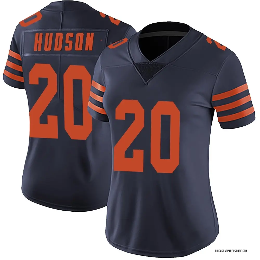 Kyron Hudson Women's Limited Navy Blue Chicago Bears Alternate Vapor Untouchable Jersey
