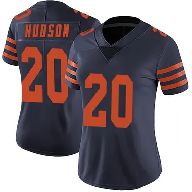 Kyron Hudson Women's Limited Navy Blue Chicago Bears Alternate Vapor Untouchable Jersey