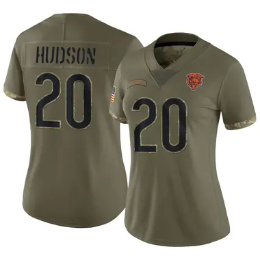 Kyron Hudson Women's Limited Olive Chicago Bears 2022 Salute To Service Jersey