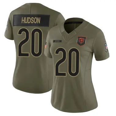 Kyron Hudson Women's Limited Olive Chicago Bears 2025 Salute to Service Jersey