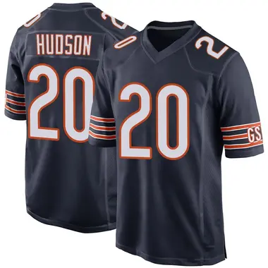Kyron Hudson Youth Game Navy Chicago Bears Team Color Jersey