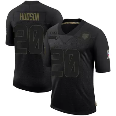 Kyron Hudson Youth Limited Black Chicago Bears 2020 Salute To Service Jersey
