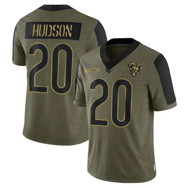 Kyron Hudson Youth Limited Olive Chicago Bears 2021 Salute To Service Jersey