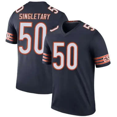 Mike Singletary Men's Legend Navy Chicago Bears Color Rush Jersey