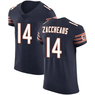 Olamide Zaccheaus Men's Elite Navy Chicago Bears Team Color Vapor Untouchable Jersey