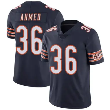 Salvon Ahmed Men's Limited Navy Chicago Bears Team Color Vapor Untouchable Jersey