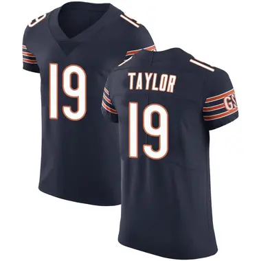Tory Taylor Men's Elite Navy Chicago Bears Team Color Vapor Untouchable Jersey