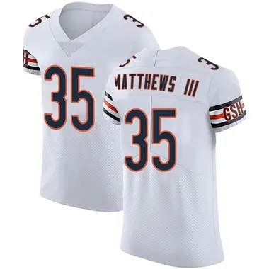 Wayne Matthews III Men's Elite White Chicago Bears Vapor Untouchable Jersey
