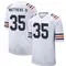 Wayne Matthews III Men's Game White Chicago Bears Alternate Classic Jersey