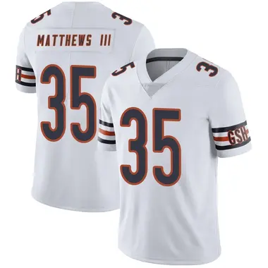 Wayne Matthews III Men's Limited White Chicago Bears Vapor Untouchable Jersey