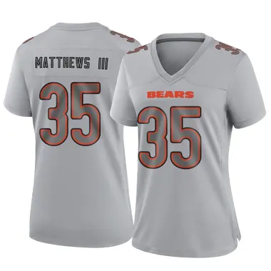 Wayne Matthews III Women's Game Gray Chicago Bears Atmosphere Fashion Jersey