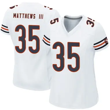 Wayne Matthews III Women's Game White Chicago Bears Jersey