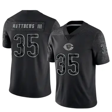 Wayne Matthews III Youth Limited Black Chicago Bears Reflective Jersey