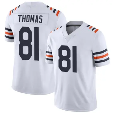 Zavion Thomas Youth Limited White Chicago Bears Alternate Classic Vapor Jersey