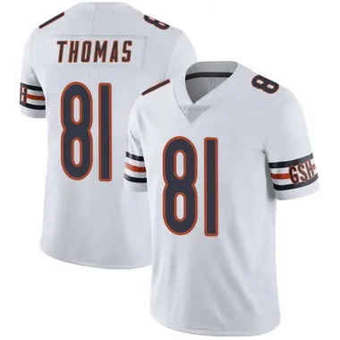 Zavion Thomas Youth Limited White Chicago Bears Vapor Untouchable Jersey